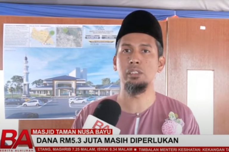 Majlis Pecah Tanah Bina Masjid, sedia tempat ibadah untuk warga Taman Nusa Bayu